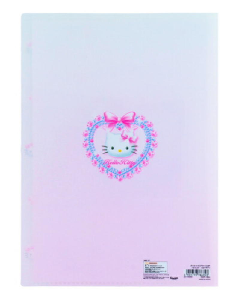 SANRIO ORIGINAL HELLO KITTY Y2K BALLET CORE 5 POCKETS A4 INDEX HOLDER