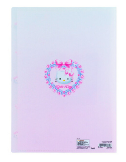SANRIO ORIGINAL HELLO KITTY Y2K BALLET CORE 5 POCKETS A4 INDEX HOLDER