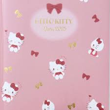 SANRIO JAPAN ORIGINAL HELLO KITTY DATEBOOK B6 2025 CALENDAR