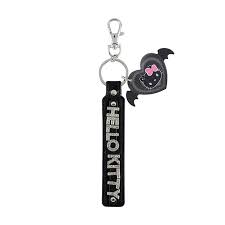 SANRIO JAPAN ORIGINAL HELLO KITTY DEVIL KEY RING BLACK