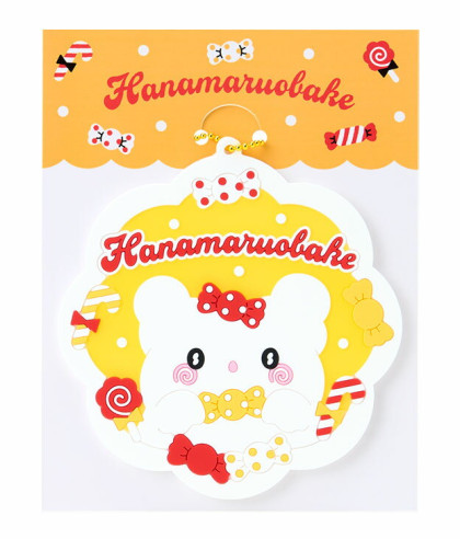 SANRIO ORIGINAL HANAMARUOBAKE RUBBER COASTER (I LOVE SWEETS)