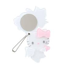 SANRIO JAPAN ORIGINAL HELLO KITTY SLIDE MIRROR ANGEL DEVIL DESIGN