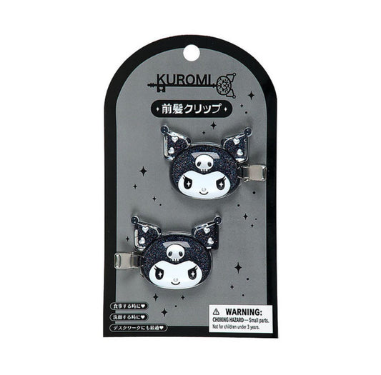 SANRIO KUROMI BANGS CLIP SPECIAL KEY RIGHT FACING AND LEFT FACING SET