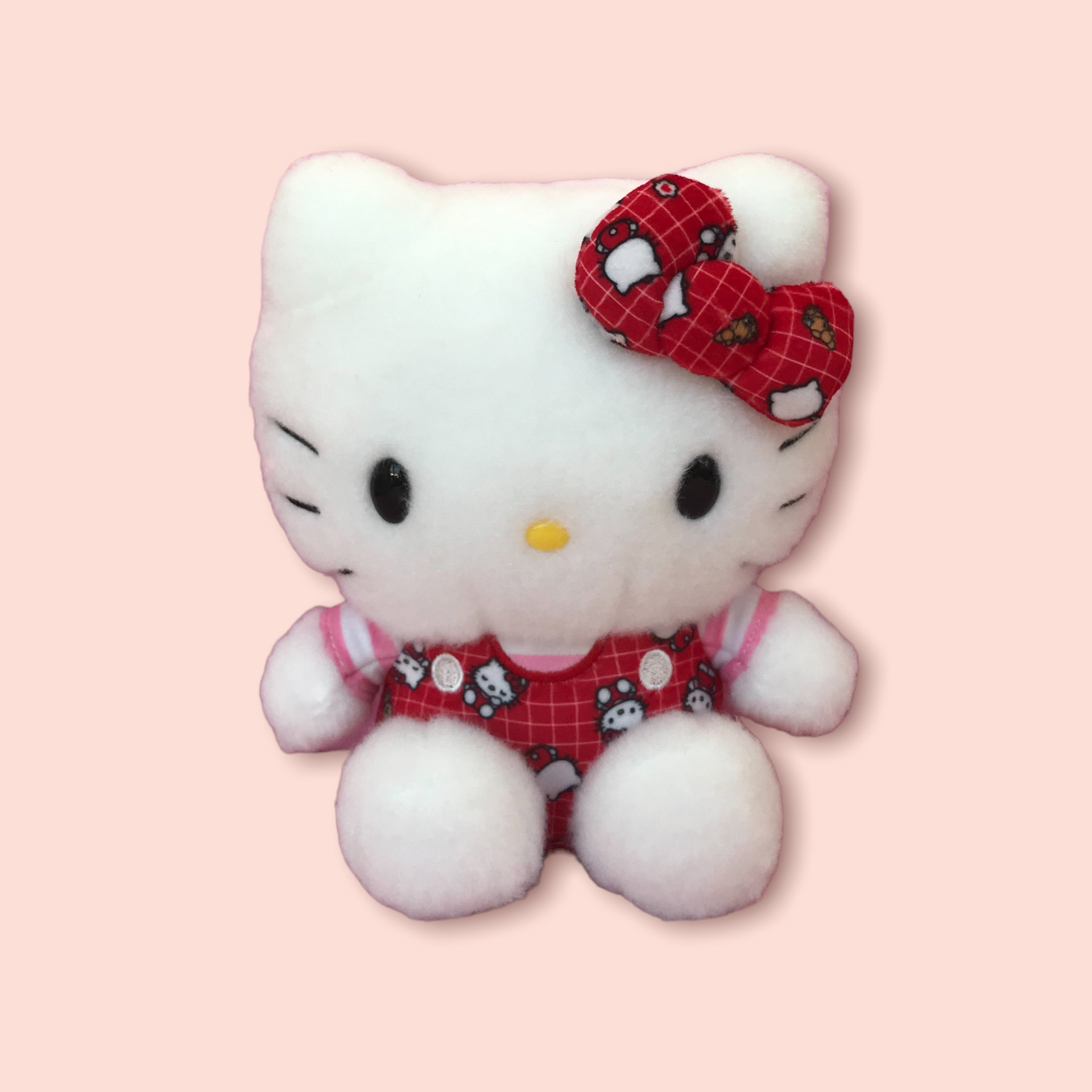 Hello Kitty Red 7" Plush Hello Kitty Red 7" Plush