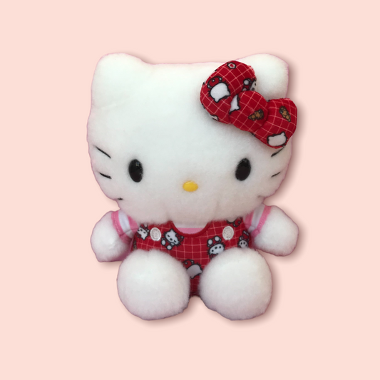 SANRIO ORIGINAL HELLO KITTY RED 7 IN PLUSH