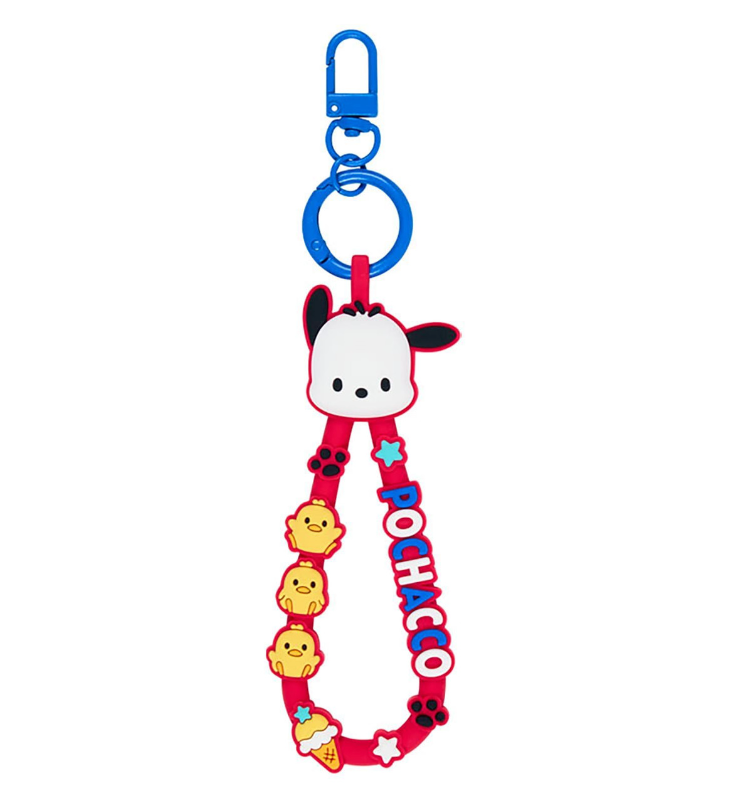 SANRIO ORIGINAL POCHACCO RUBBER CORE KEYCHAIN