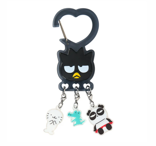 SANRIO ORGINAL BADTZ MARU CARABINER KEYCHAIN TOGETHER WITH FAVORITE FRIENDS