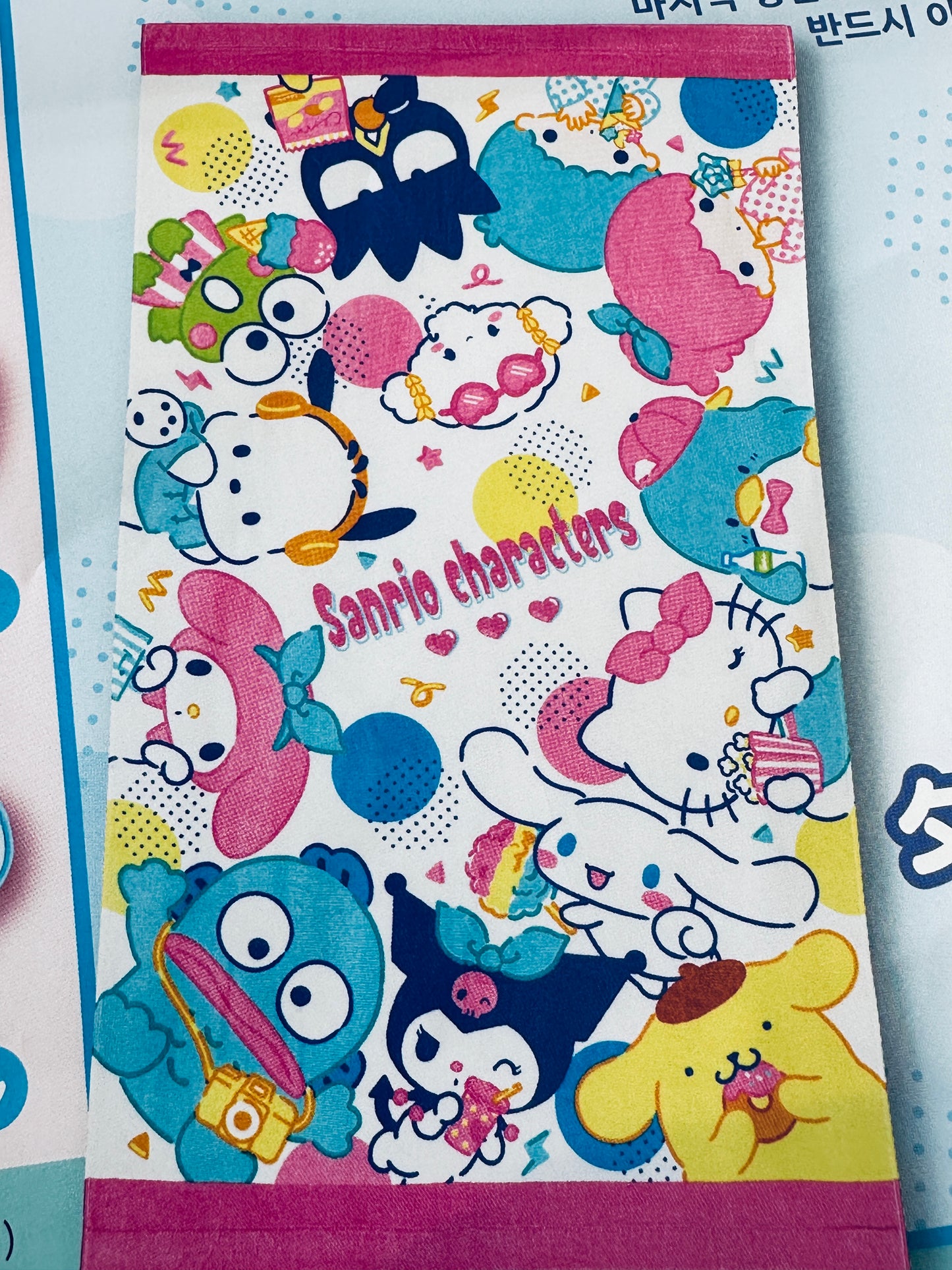 2024 SANRIO FAMILY KUJI # FINAL TOWEL BLANKET