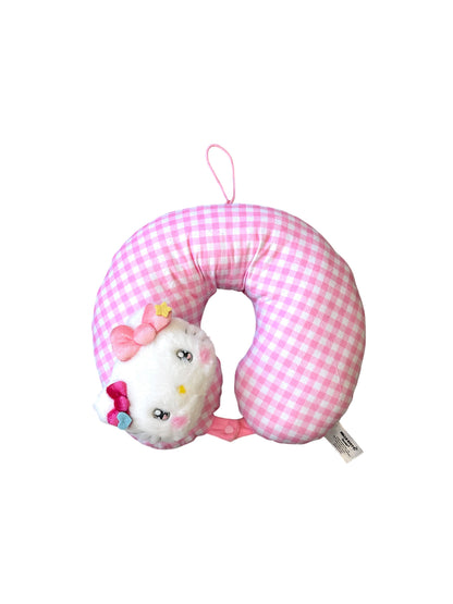 SANRIO HELLO KITTY NECK PILLOW SPARKLE EYES