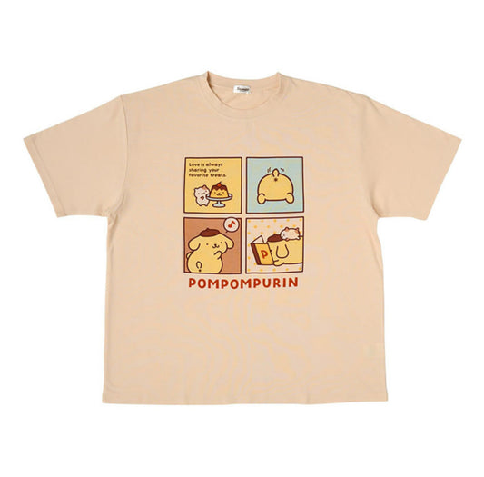 SANRIO POMPOMPURIN OVERSIZED TSHIRT