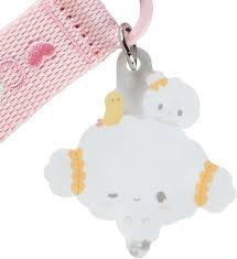 SANRIO JAPAN ORIGINAL COGIMYUN LOGO KEYCHAIN