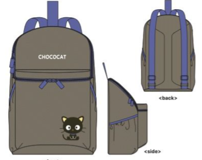 SANRIO CHOCOCAT BACKPACK CLASSIC I Love My Kitty Shop