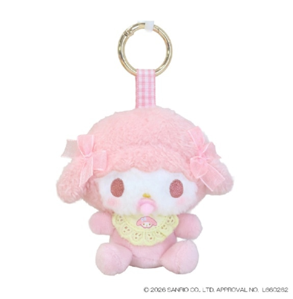 SANRIO ORIGINAL MY SWEET PIANO MASCOT HOLDER BAG CHARM (BABY RIBBON FLUFFY)