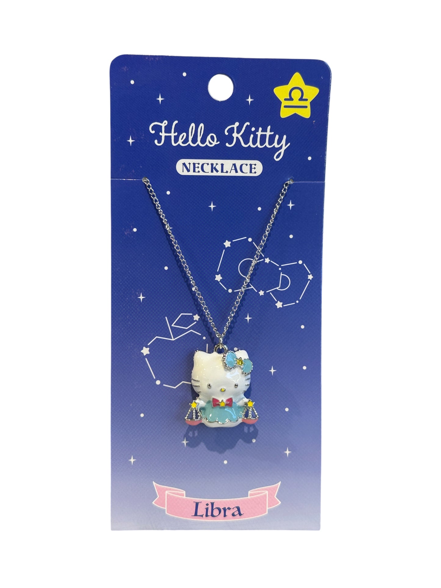 SANRIO HELLO KITTY NECKLACE LIBRA ZODIAC