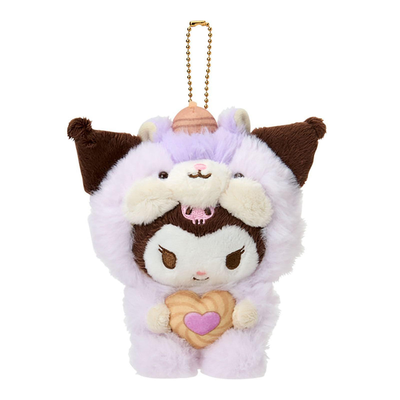 SANRIO KUROMI MASCOT HOLDER RISUMOFUMOFU