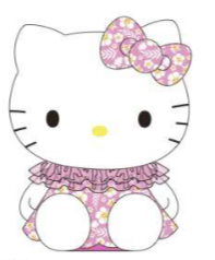 SANRIO HELLO KITTY 10 IN PLUSH SUMMER DRESS