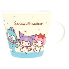 SANRIO ORIGINAL CHARACTERS MUG CUP WOBBLING ALIGNMENT