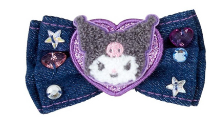 SANRIO ORIGINAL CHARACTERS HAIR CLIP DENIM PATCH BLIND BOX