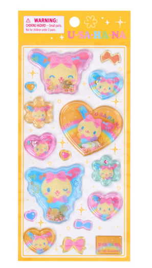 SANRIO ORIGINAL USAHANA ALWAYS LOVED STICKER SET