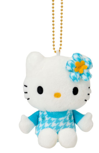 SANRIO ORIGINAL HELLO KITTY MASCOT CHARM / PLUSH STANDARD COLLECTION BLUE