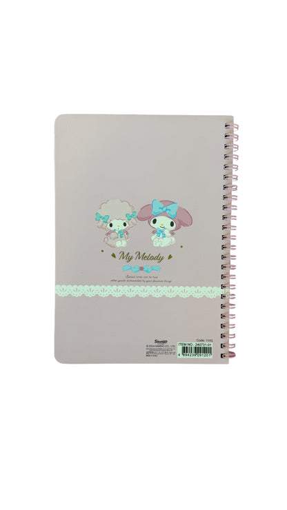 SANRIO JAPAN ORIGINAL MY MELODY A5 NOTEBOOK