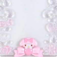 SANRIO JAPAN ORIGINAL MY MELODY CARD HOLDER ENJOY IDOL LACE BOW