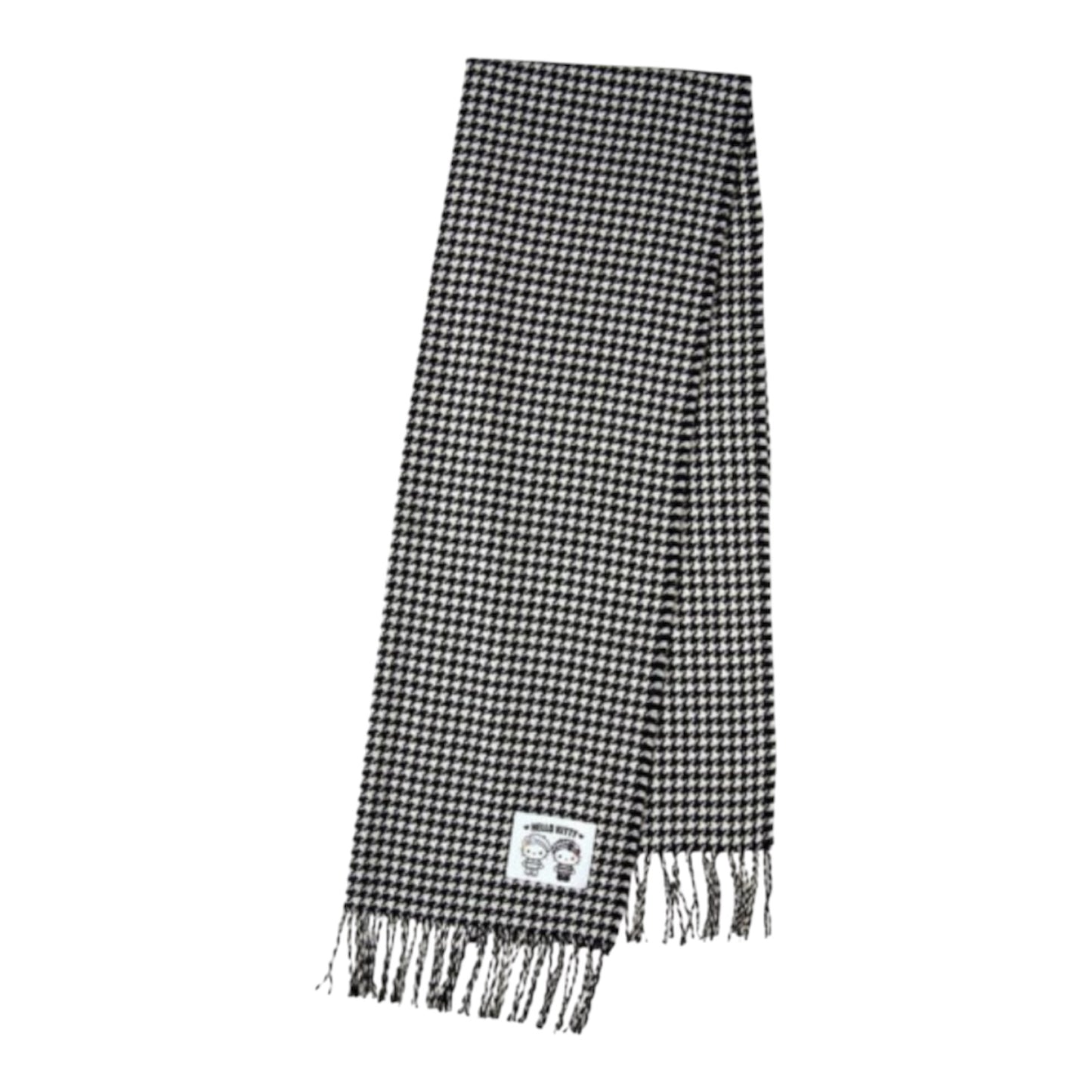 SANRIO ORIGINAL HELLO KITTY HELLO MIMMY SCARF MONOCHROME GIRLY TWIN COORDINATE