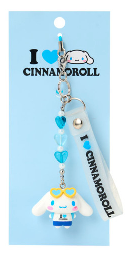 SANRIO ORIGINAL CINNAMOROLL I LOVE SANRIO CHARACTERS MASCOT STRAP