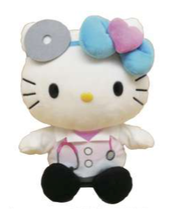SANRIO HELLO KITTY 10 IN PLUSH DOCTOR OCCUPATIONS