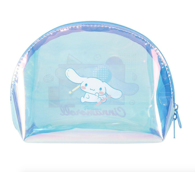 SANRIO ORIGINAL CINNAMOROLL AURORA CLEAR COSMETIC POUCH