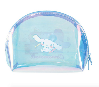 SANRIO ORIGINAL CINNAMOROLL AURORA CLEAR COSMETIC POUCH