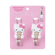 SANRIO JAPAN ORIGINAL HELLO KITTY WIRE CLIP SET OF 2