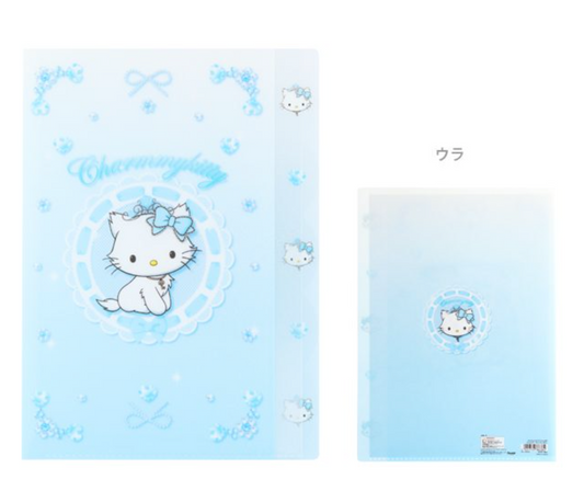 SANRIO ORIGINAL CHARMMY KITTY Y2K BALLET CORE 5 POCKETS A4 INDEX HOLDER