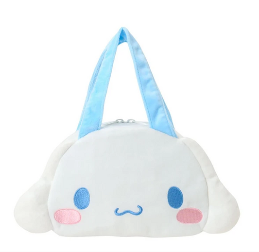 SANRIO ORIGINAL CINNAMOROLL FACE-SHAPED INSULATED LUNCH BAG