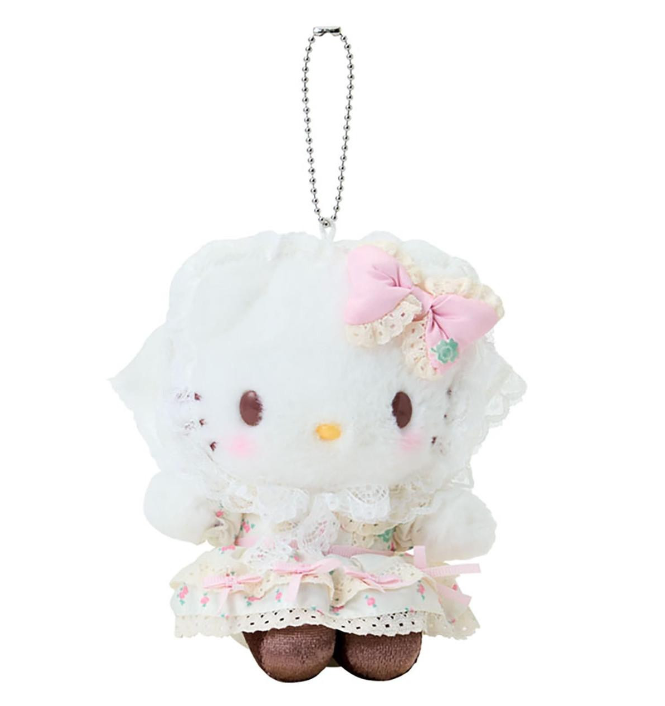 SANRIO ORIGINAL HELLO KITTY MASCOT HOLDER FOREST LACE