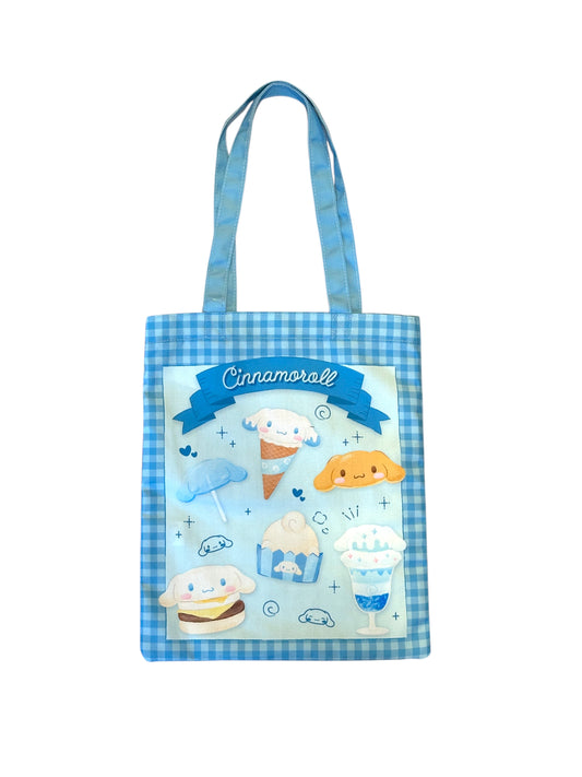SANRIO CINNAMOROLL TOTE BAG FOOD