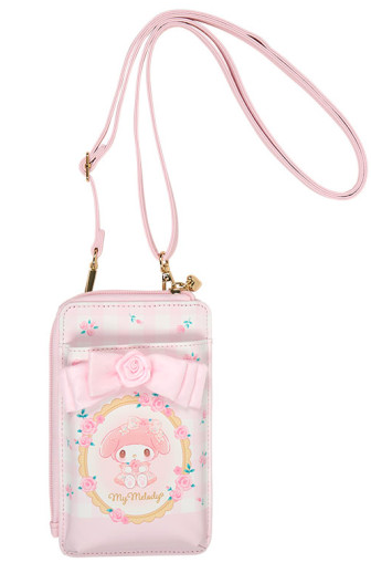 SANRIO ORIGINAL MY MELODY CELL PHONE SHOULDER BAG DOLLY ROSE