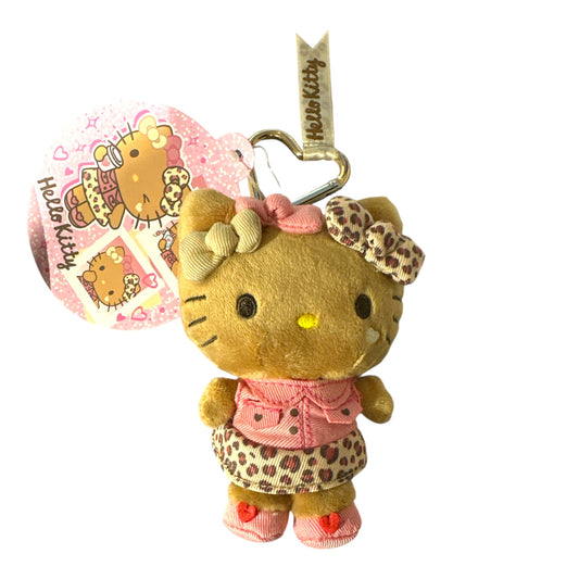 SANRIO ORIGINAL HELLO KITTY MASCOT PLUSH SUNTAN KT
