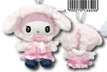 SANRIO ORIGINAL MY MELODY MASCOT PLUSH POUCH FLUFFY CAPE