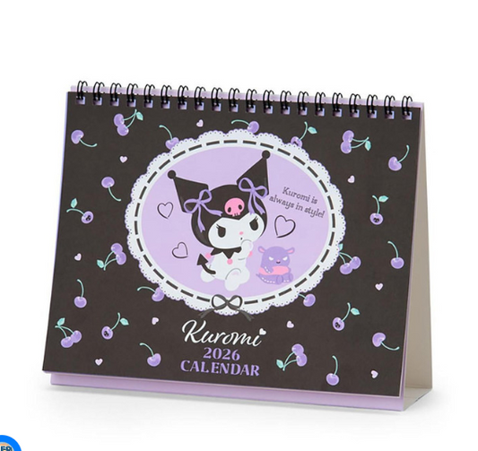SANRIO ORIGINAL KUROMI RING CALANDAR 2026