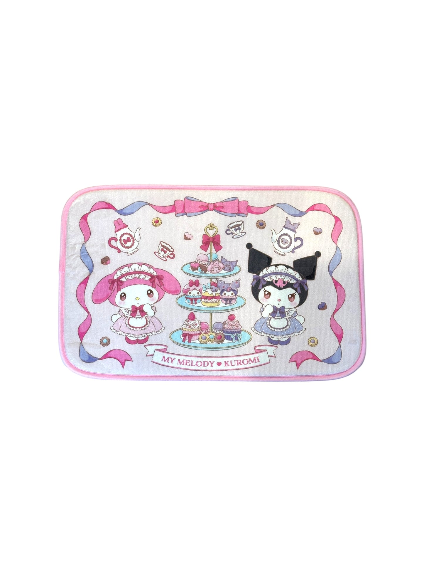 SANRIO ORIGINAL MY MELODY & KUROMI 2026 KUJI #17 FLOOR MAT