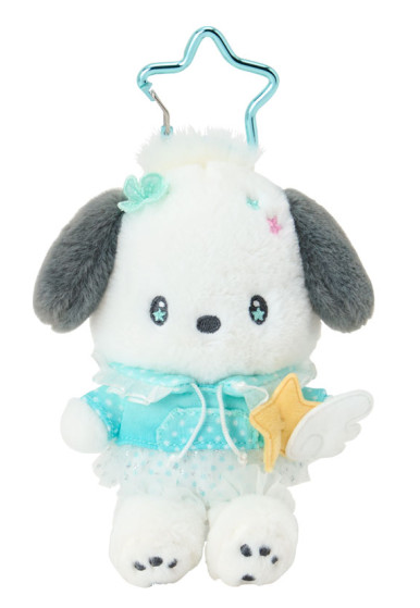 SANRIO ORIGINAL POCHACCO SPARKLING WISH WINGS MASCOT HOLDER