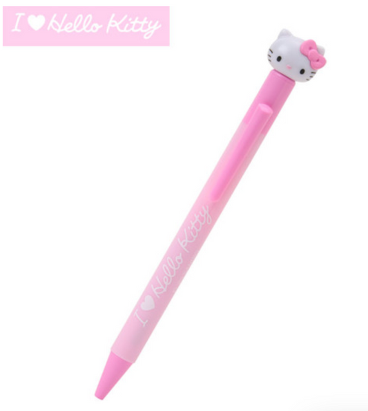 SANRIO ORIGINAL HELLO KITTY MASCOT BALLPOINT PEN (I LOVE HELLO KITTY)