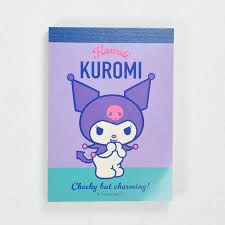 SANRIO ORIGINAL KUROMI MINI NOTEPAD RETRO