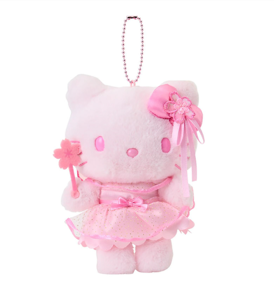 SANRIO ORIGINAL HELLO KITTY MASCOT HOLDER SAKURA CHERRY BLOSSOM FAIRY FLOWER