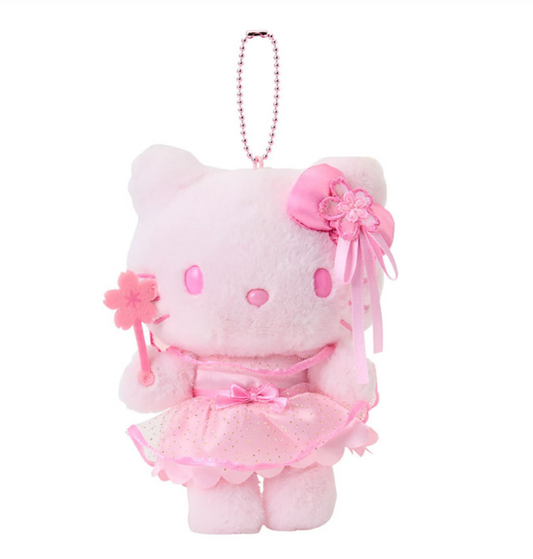 SANRIO ORIGINAL HELLO KITTY MASCOT HOLDER SAKURA CHERRY BLOSSOM FAIRY FLOWER