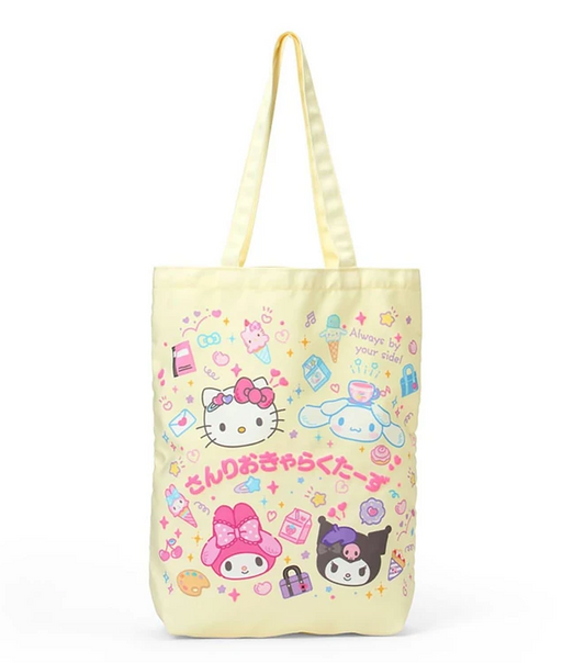 SANRIO ORIGINAL CHARACTERS TOTE BAG SCHOOL COLLETION