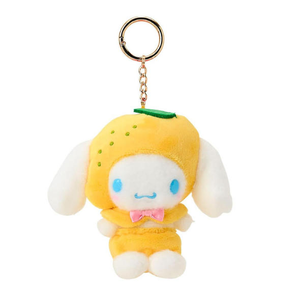 SANRIO ORIGINAL CINNAMOROLL MASCOT HOLDER FRUIT DESIGN