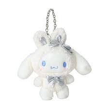 SANRIO ORIGINAL CINNAMOROLL FLUFFY SNOW RABBIT MASCOT CHARM / PLUSH