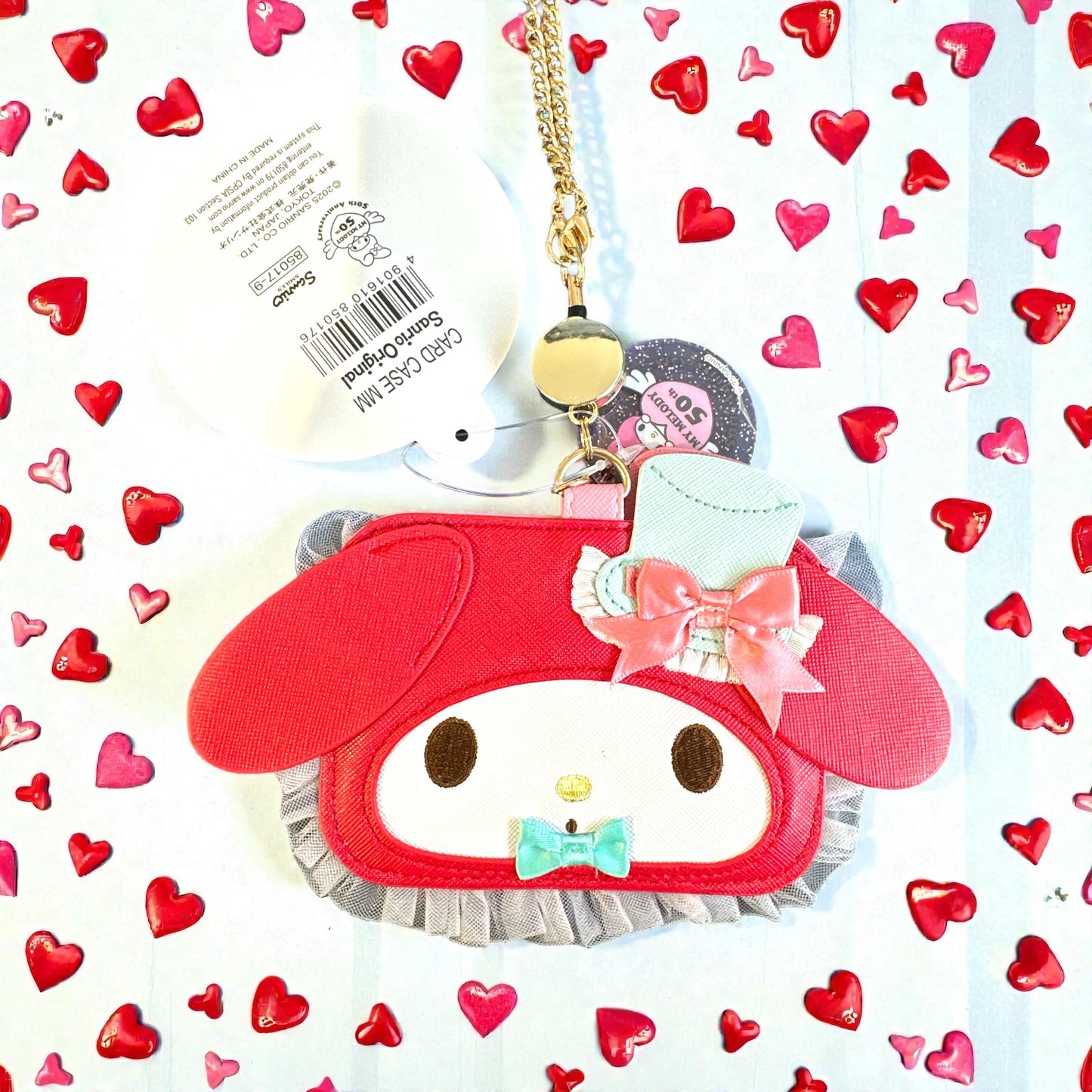 SANRIO ORIGINAL MY MELODY 50TH ANNIVERSARY CARD CASE